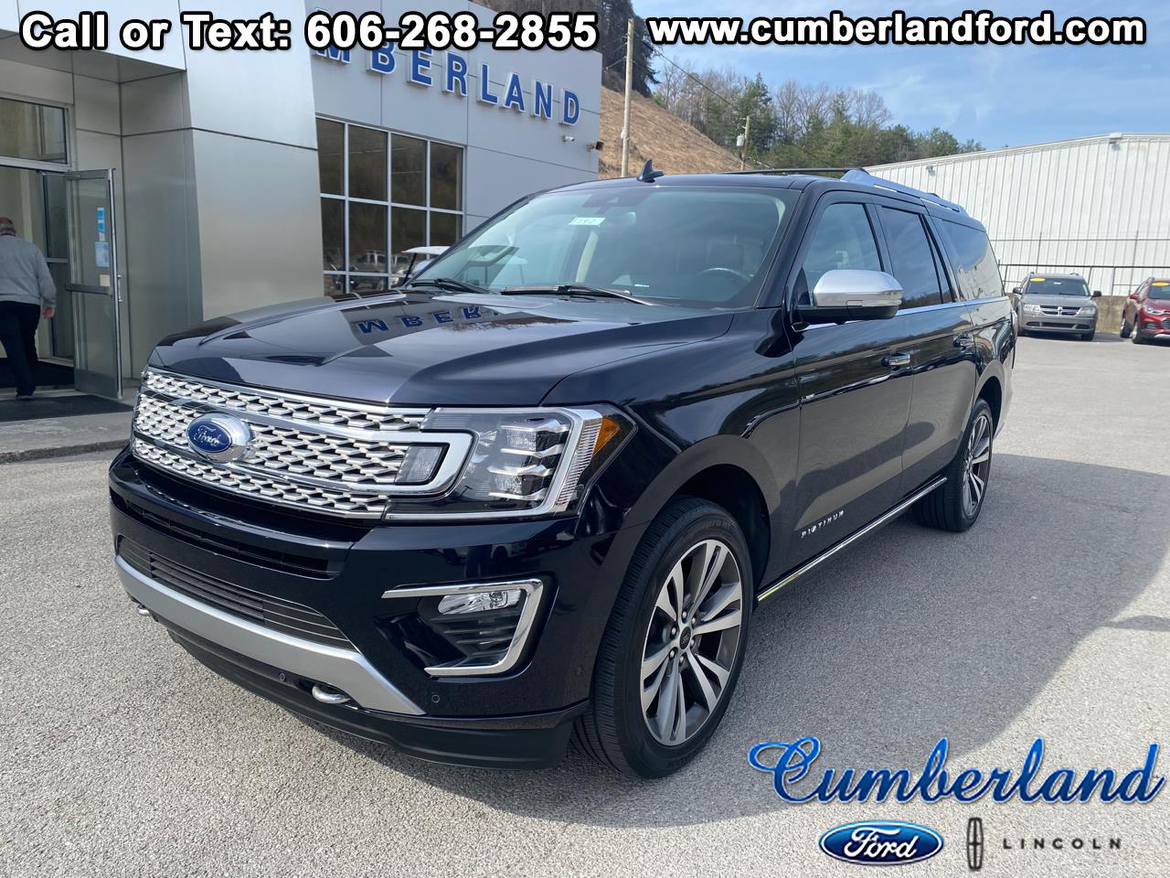 Used 2021 Ford Expedition MAX Platinum 4WD for Sale in Middlesboro KY