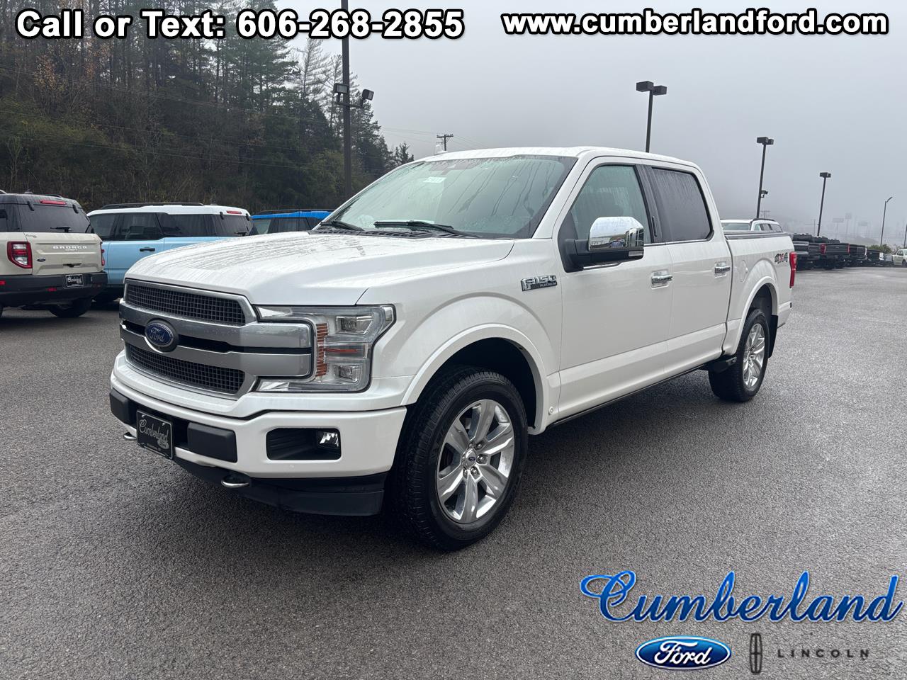 2018 Ford F-150 Platinum SuperCrew 5.5-ft. Bed 4WD