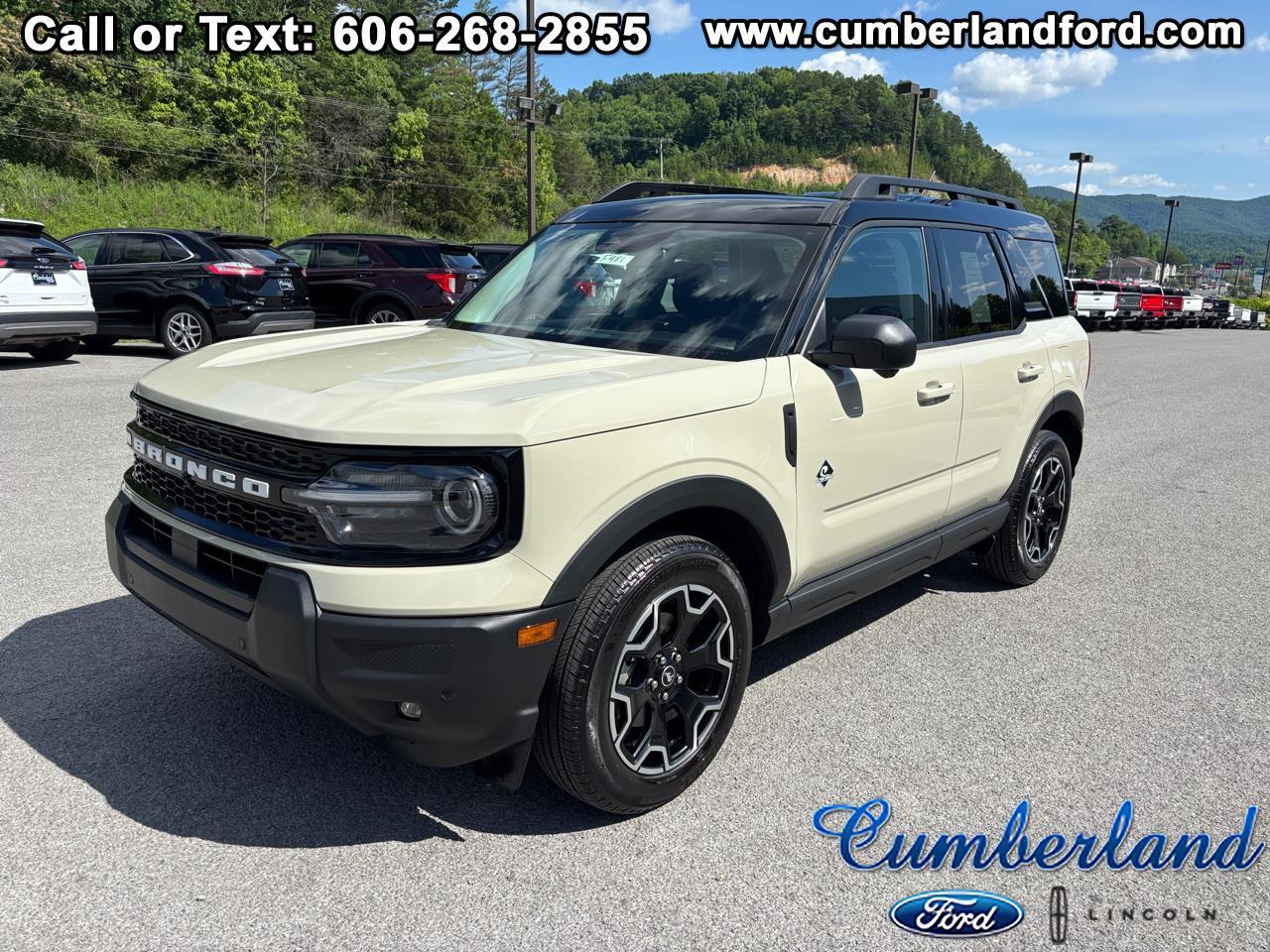 2025 Ford Bronco Sport Outer Banks 4x4