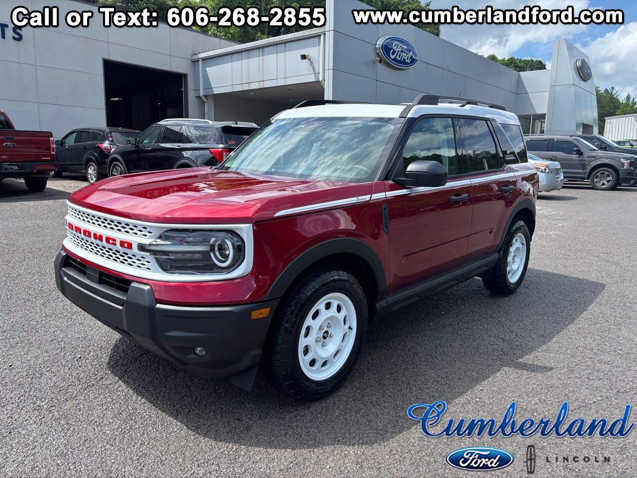 2026 Ford Bronco Sport Heritage 4X4