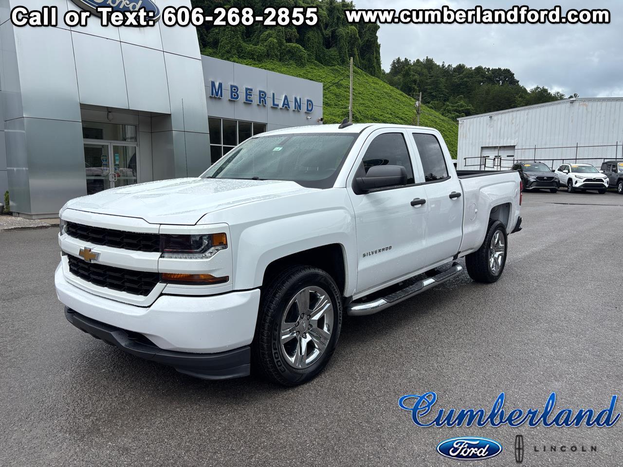 2018 Chevrolet Silverado 1500 Custom Double Cab 4X2