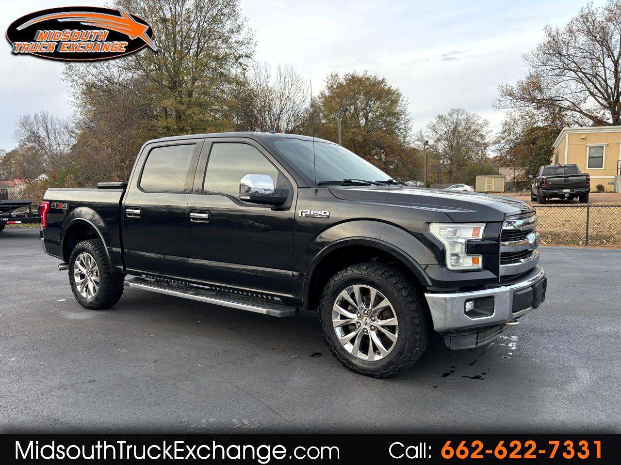 Ford F-150 4WD SuperCrew 145" Lariat 2015