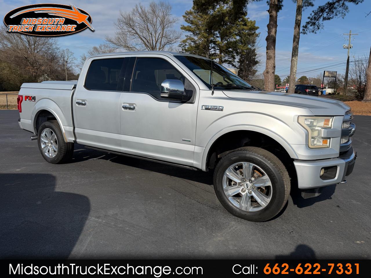 2015 Ford F-150 4WD SuperCrew 145" Platinum