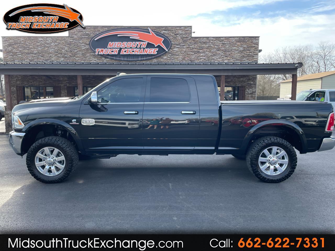 RAM 3500 Laramie Longhorn 4x4 Mega Cab 6'4" Box 2018