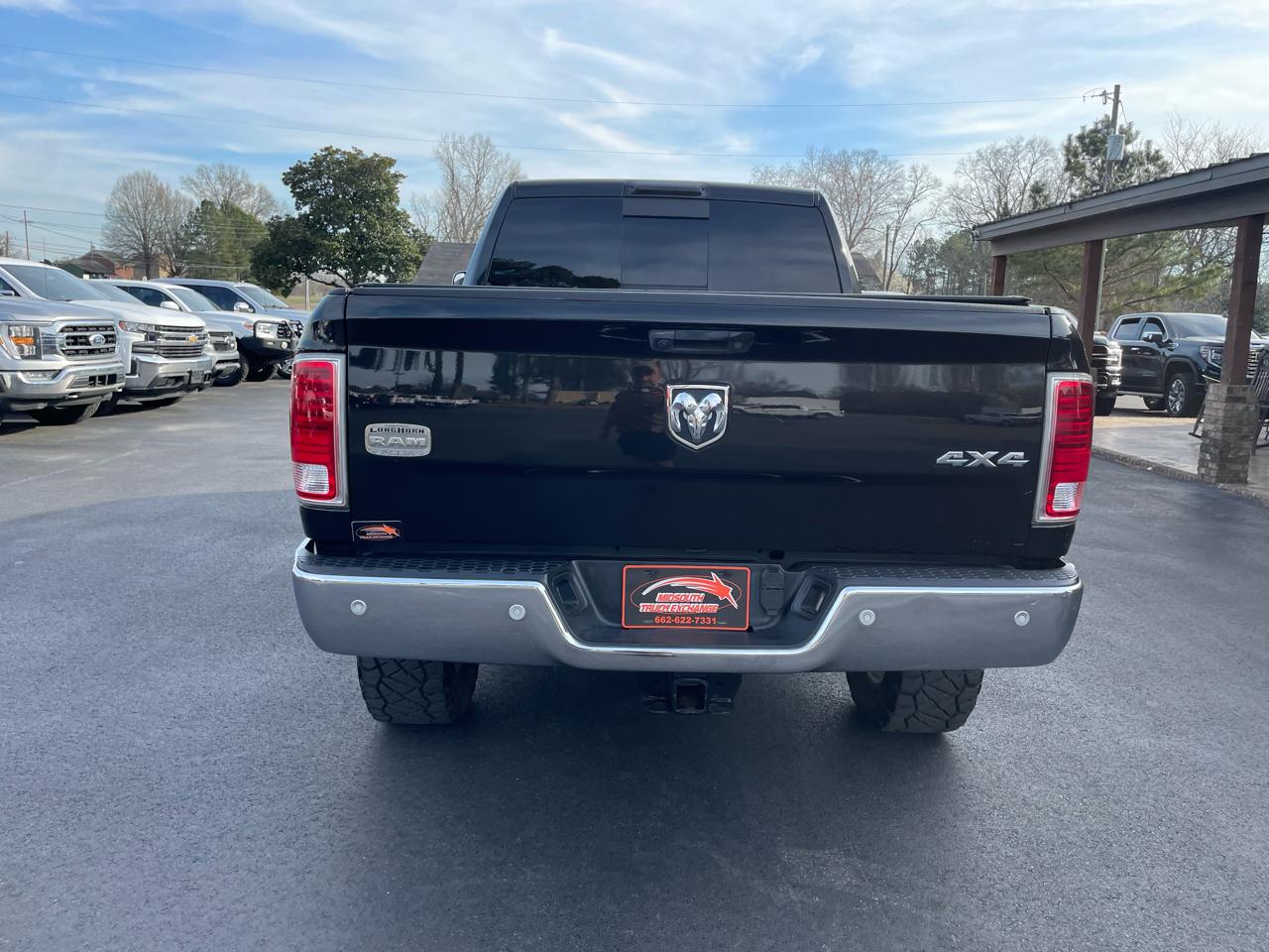 RAM 3500 Laramie Longhorn 4x4 Mega Cab 6'4" Box 2018