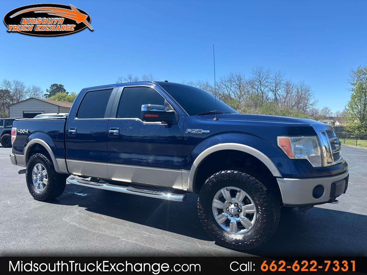 2010 Ford F-150 4WD SuperCrew 145" Lariat