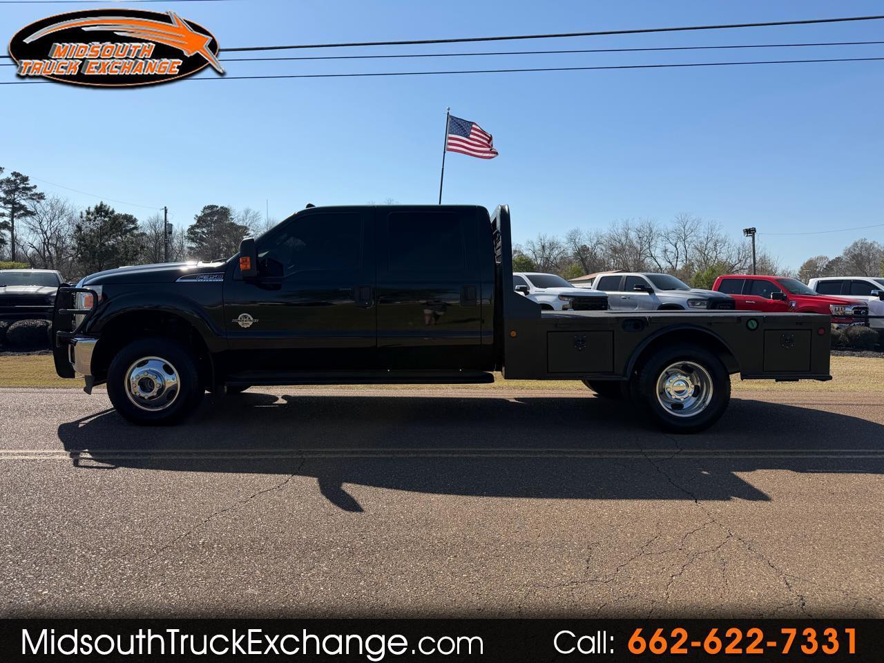 Ford Super Duty F-350 DRW 4WD Crew Cab 176" WB 60" CA Lariat 2016