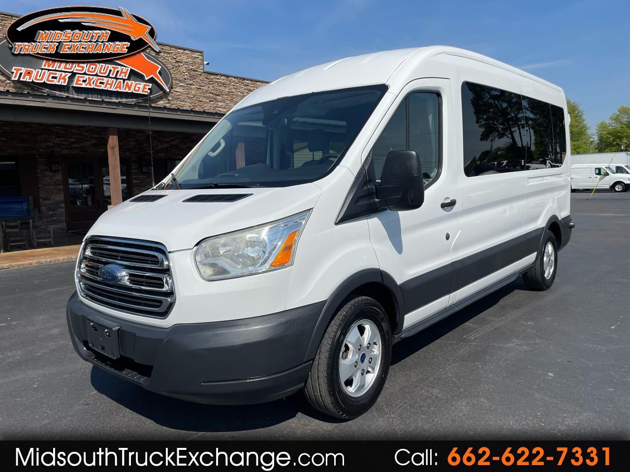 Ford Transit Wagon T-350 148" Med Roof XLT Sliding RH Dr 2017