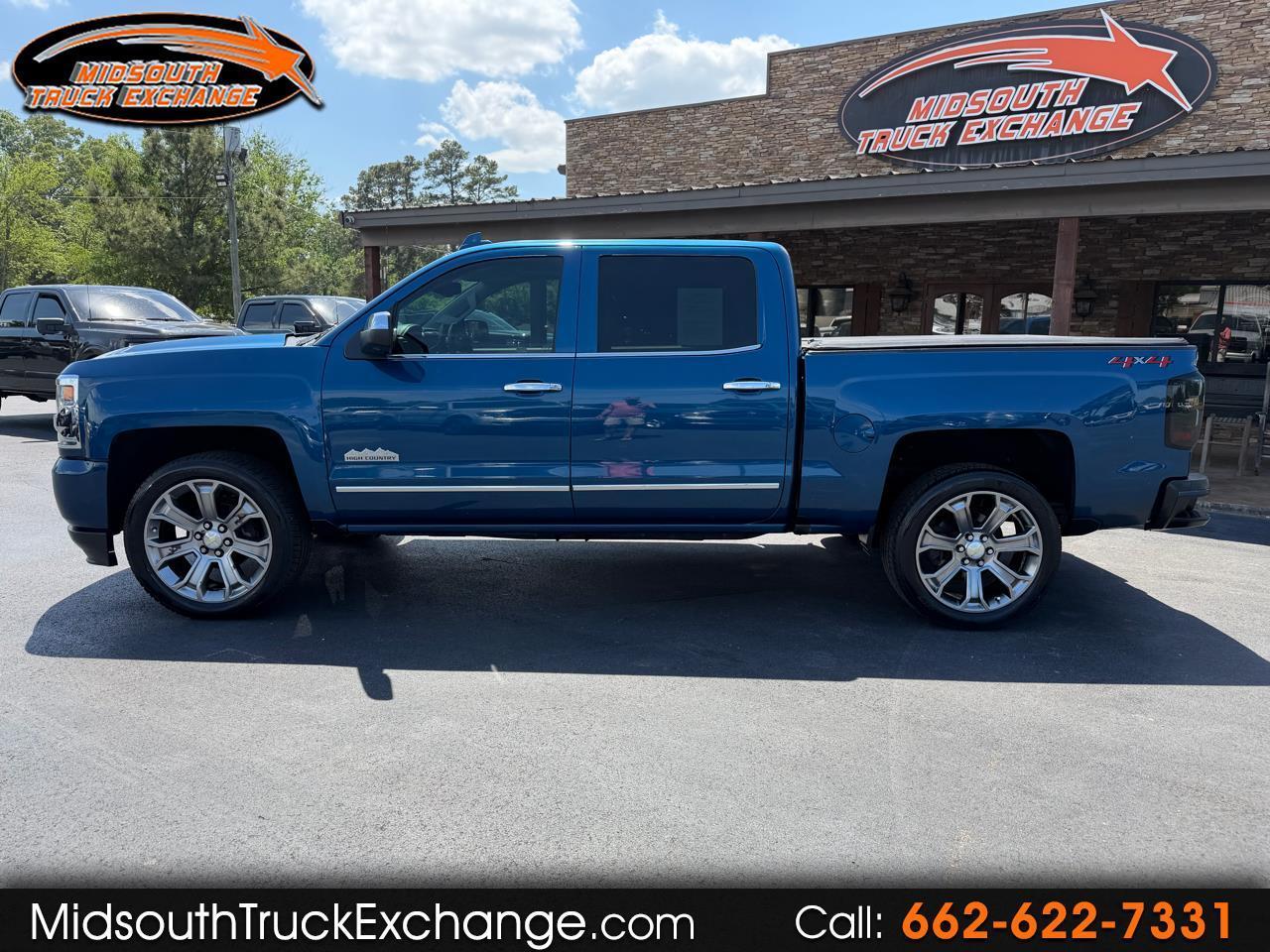 Chevrolet Silverado 1500 4WD Crew Cab 143.5" High Country 2018
