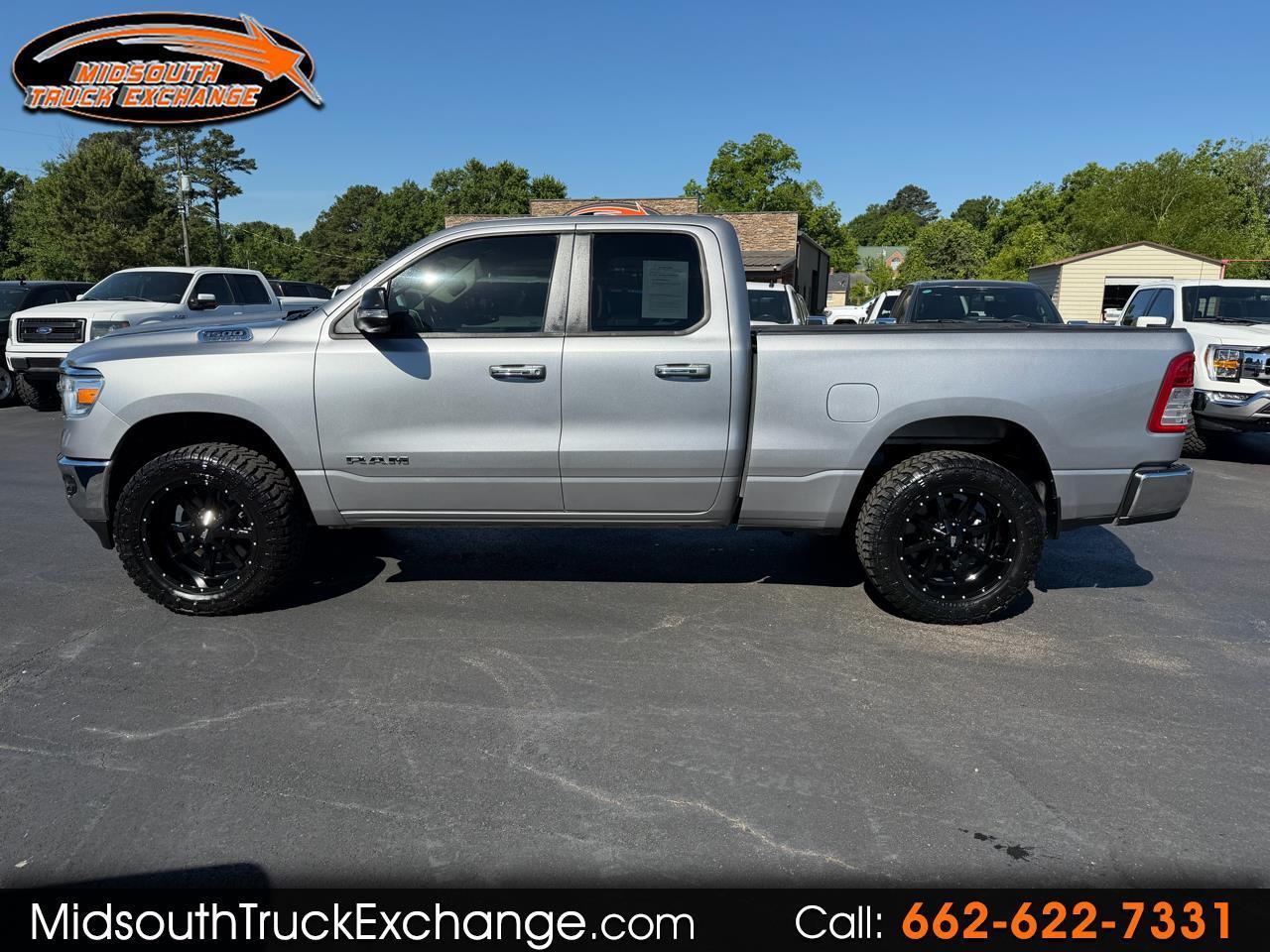 RAM 1500 Big Horn 4x4 Quad Cab 6'4" Box 2020