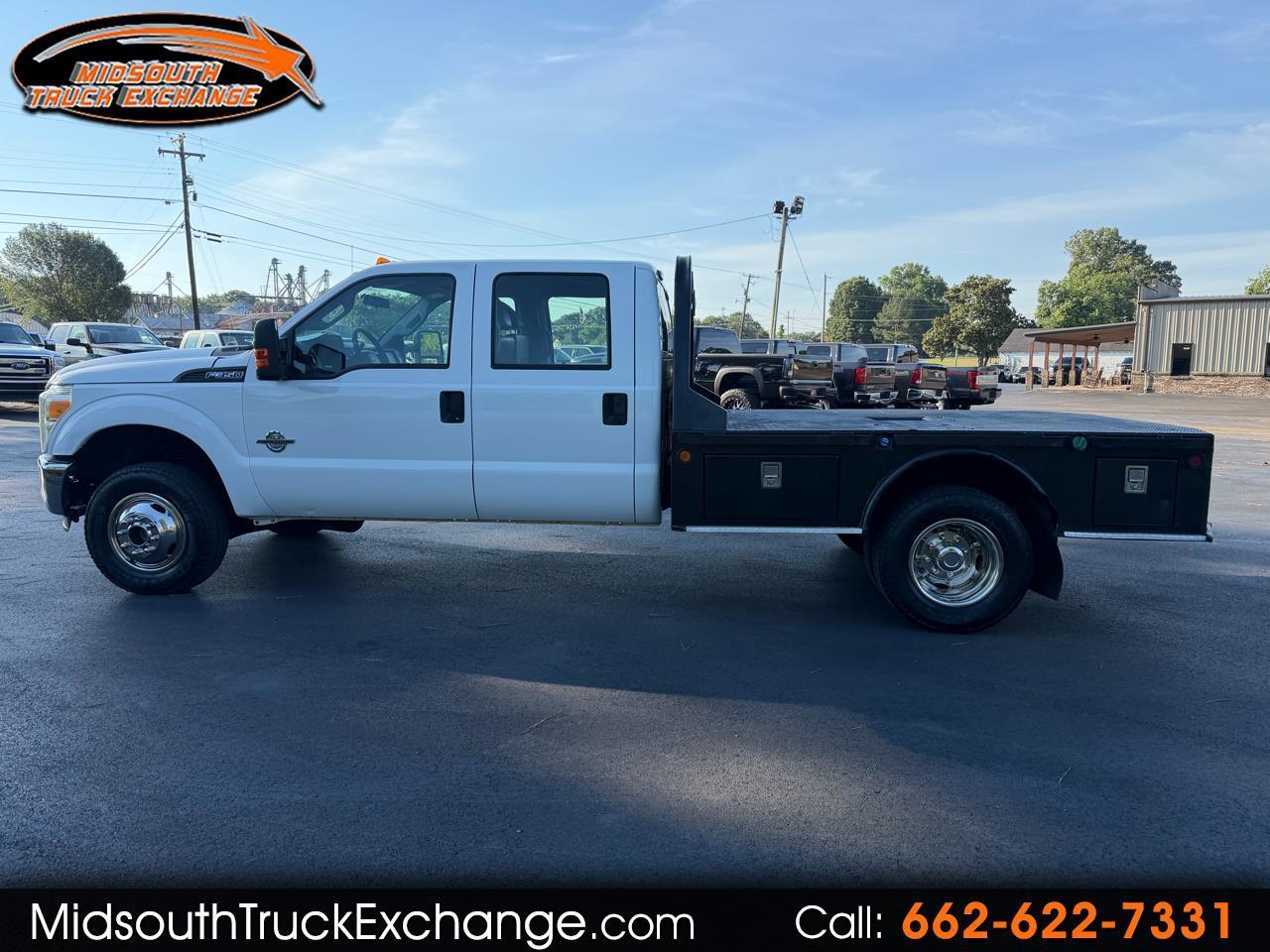 Ford Super Duty F-350 DRW 4WD Crew Cab 176" WB 60" CA Lariat 2014