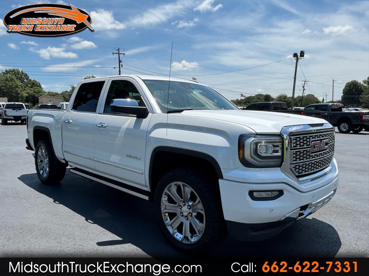 GMC Sierra 1500 4WD Crew Cab 143.5" Denali 2017