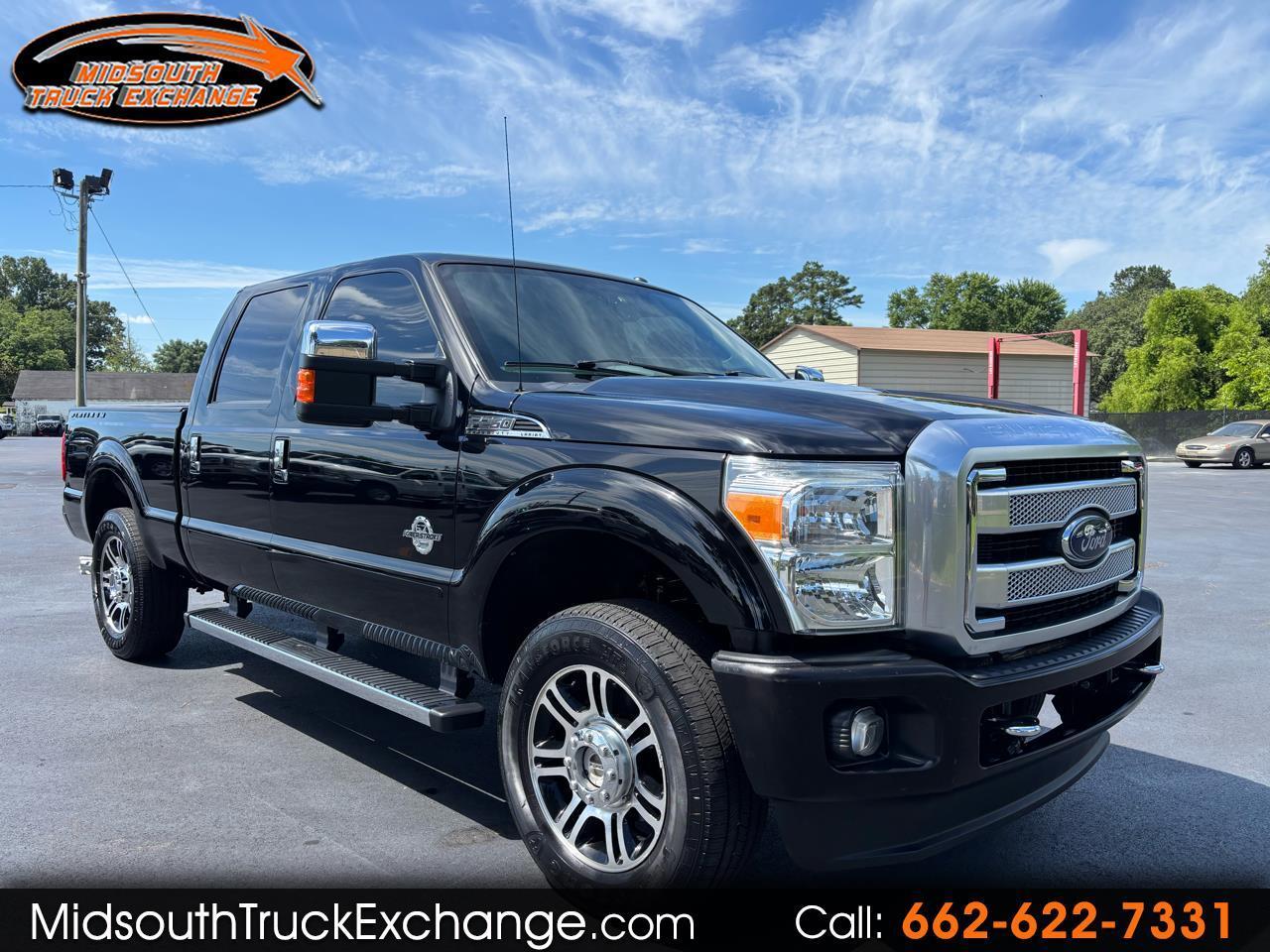 Ford Super Duty F-250 SRW 4WD Crew Cab 172" Platinum 2016