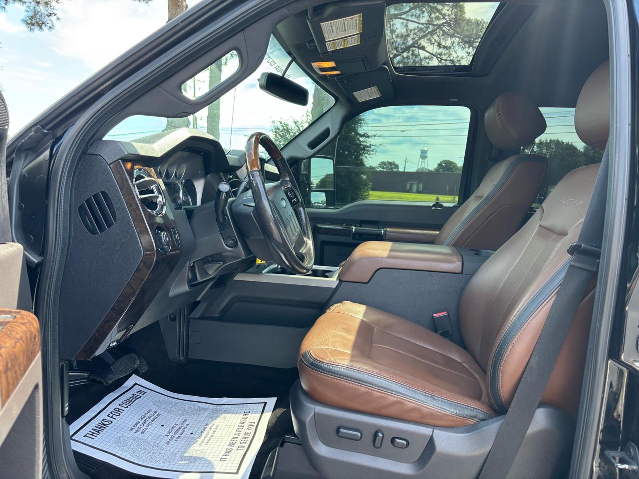 Ford Super Duty F-250 SRW 4WD Crew Cab 172" Platinum 2016