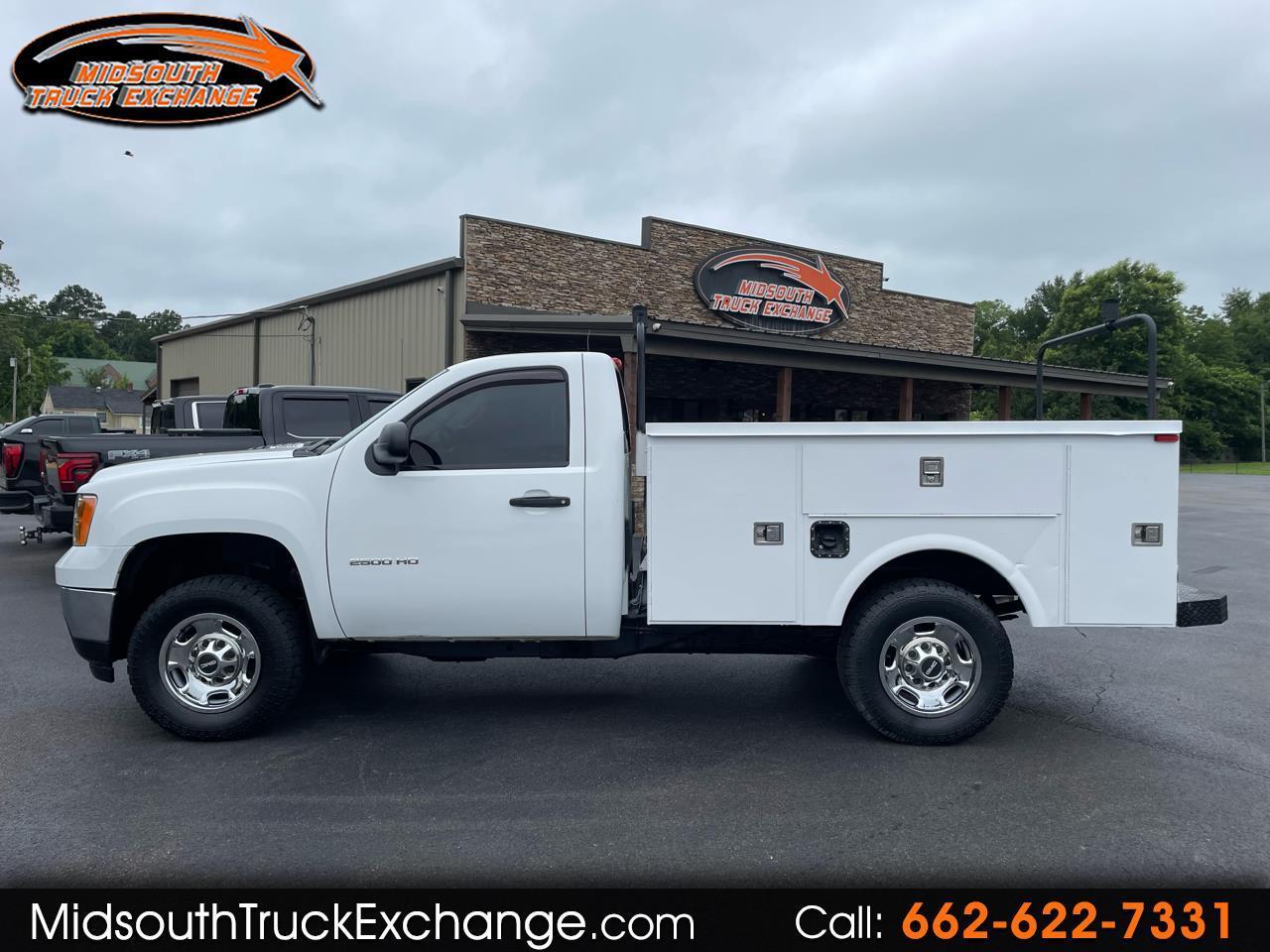 GMC Sierra 2500HD 4WD Reg Cab 133.7" Work Truck 2012