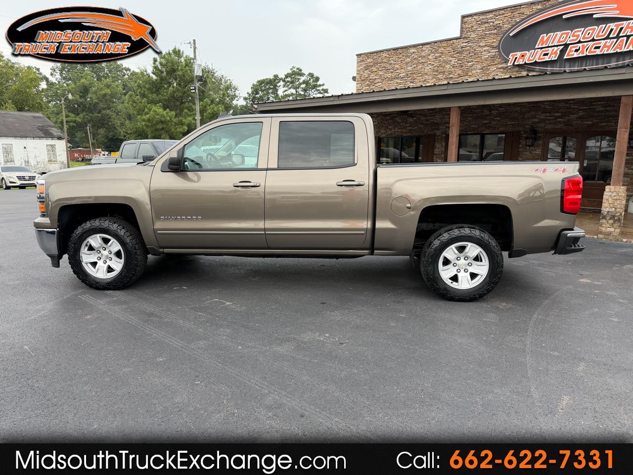 2015 Chevrolet Silverado 1500 4WD Crew Cab 143.5" LT w/1LT