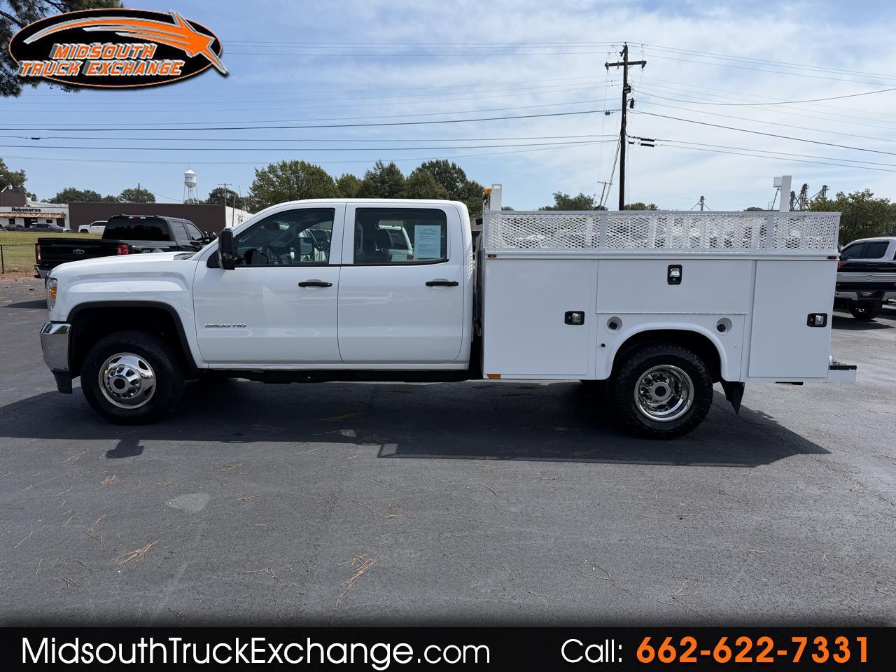 GMC Sierra 3500HD 2WD Crew Cab 171.5" WB, 59.06" CA 2016
