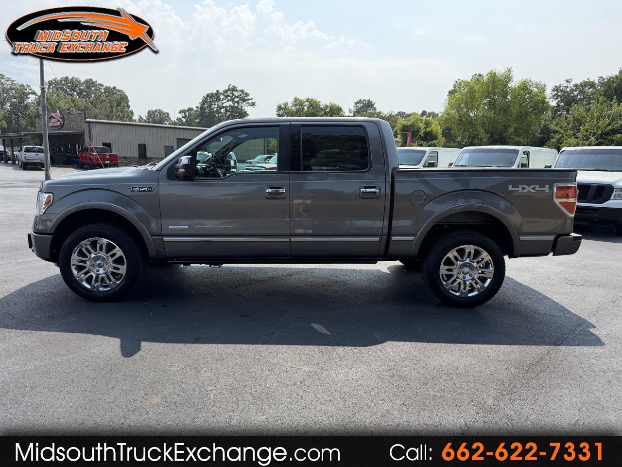 Ford F-150 4WD SuperCrew 145" Platinum 2013