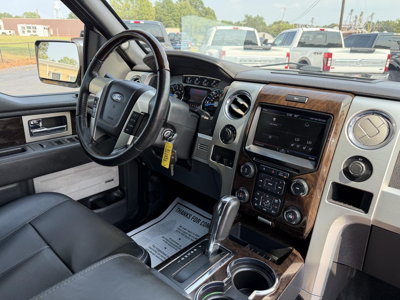 Ford F-150 4WD SuperCrew 145" Platinum 2013