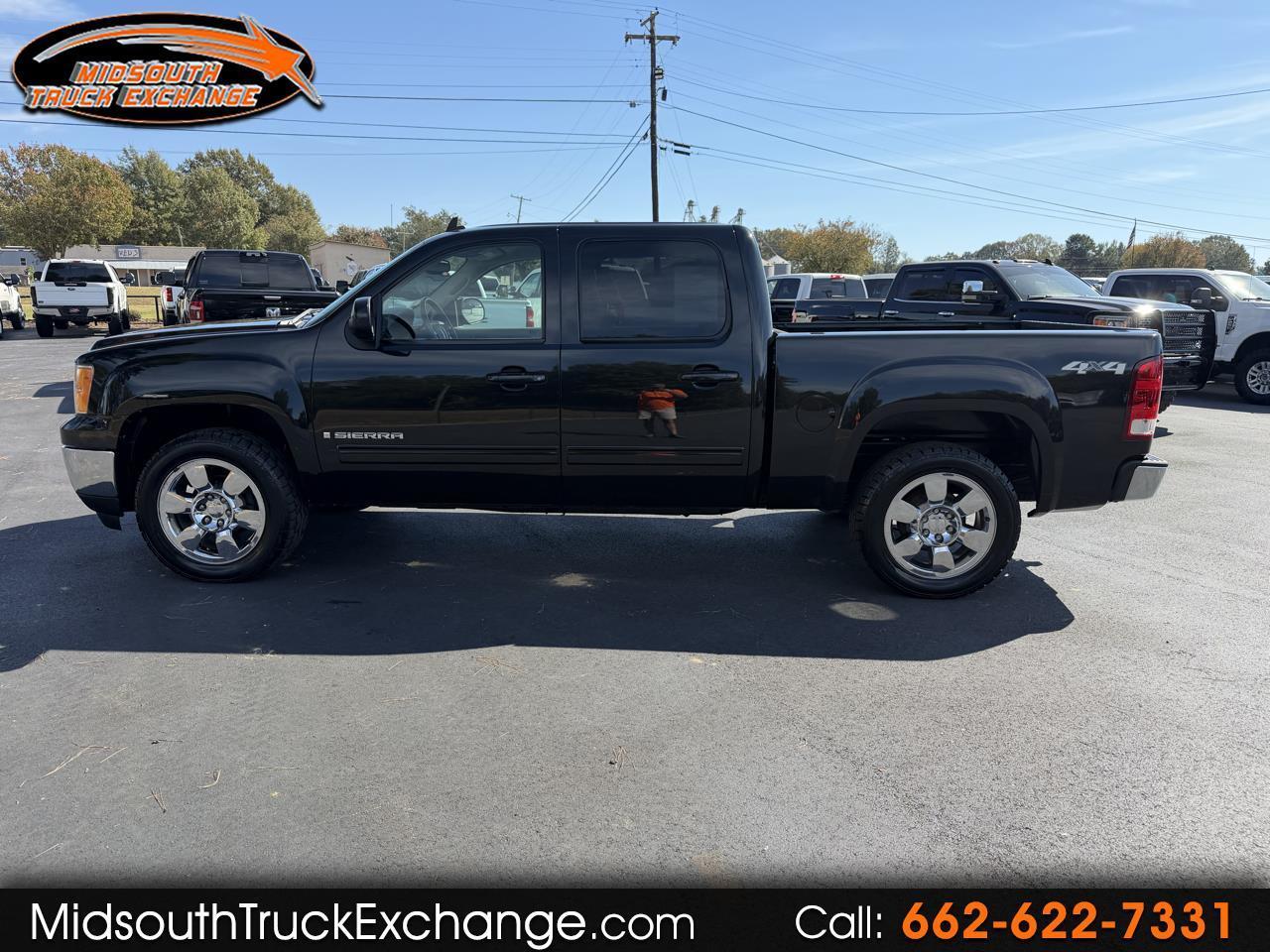 GMC Sierra 1500 4WD Crew Cab 143.5" SLT 2009