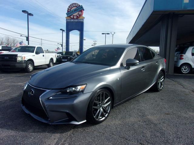 Gray 2015 Lexus IS Sedan Rear-Wheel Drive Automatic