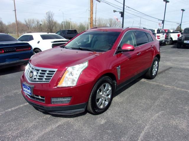 Red 2015 Cadillac SRX SUV / Crossover Front-Wheel Drive Automatic