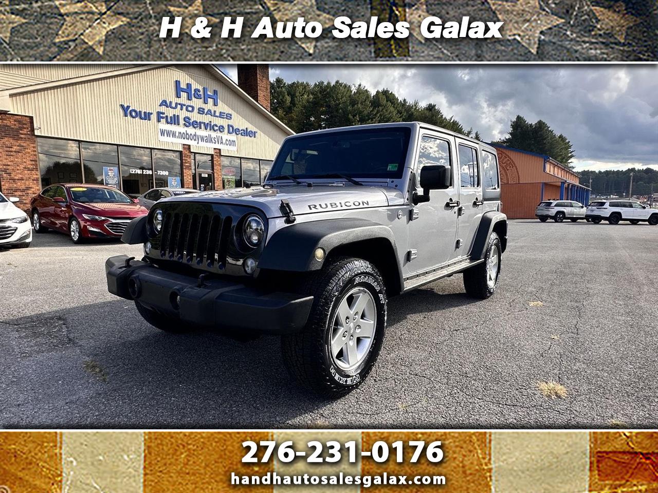 2015 Jeep Wrangler Unlimited 4WD 4dr Rubicon
