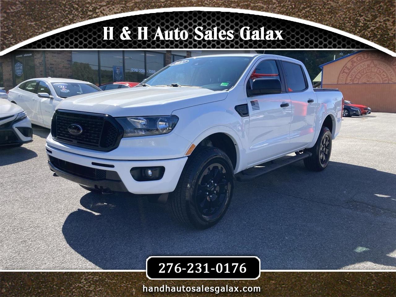 Ford Ranger XLT 4WD SuperCrew 5' Box 2022