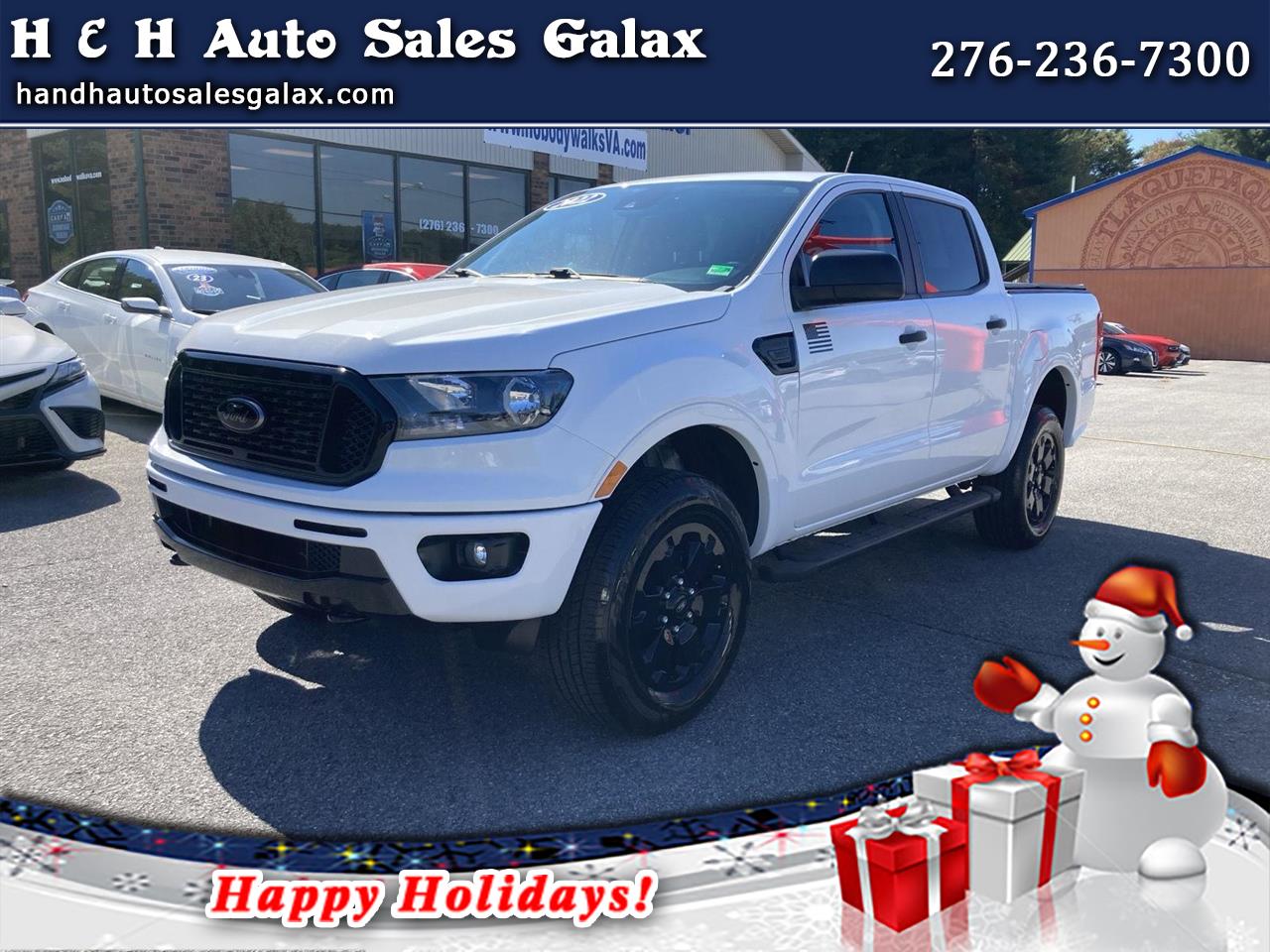 2022 Ford Ranger XLT 4WD SuperCrew 5' Box