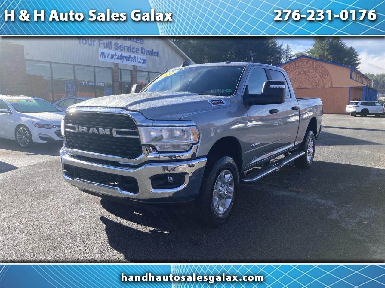 2024 RAM 2500 Big Horn 4x4 Crew Cab 6'4" Box