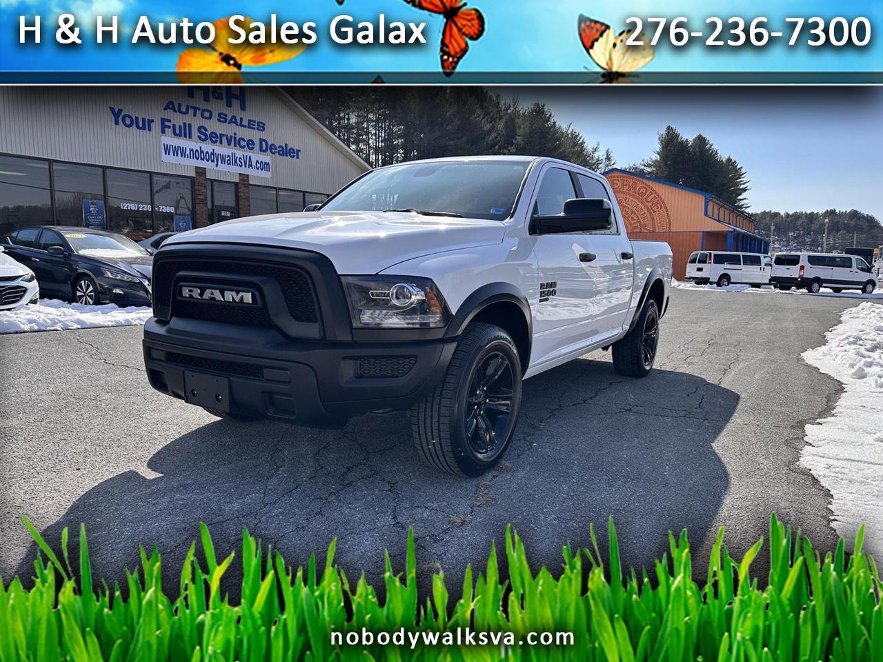 2023 RAM 1500 Classic Warlock 4x4 Crew Cab 5'7" Box