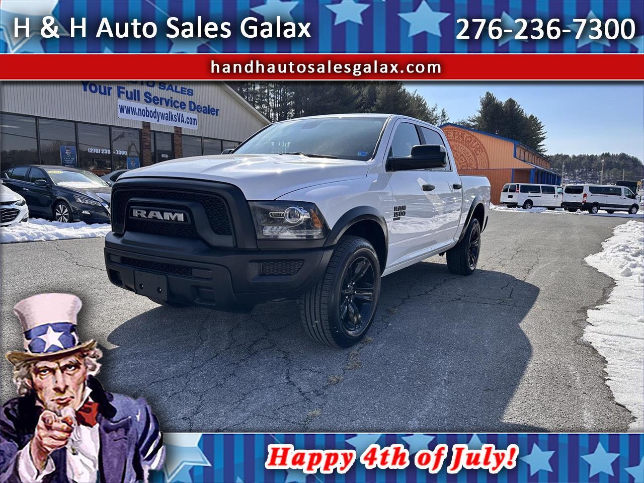 RAM 1500 Classic Warlock 4x4 Crew Cab 5'7" Box 2023