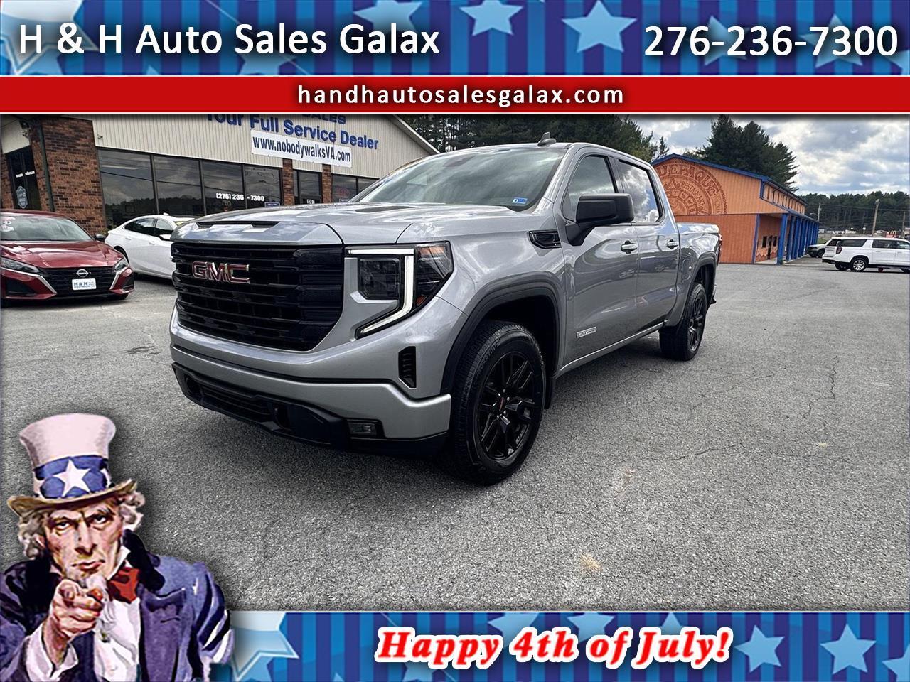 GMC Sierra 1500 4WD Crew Cab 147" Elevation w/3VL 2023