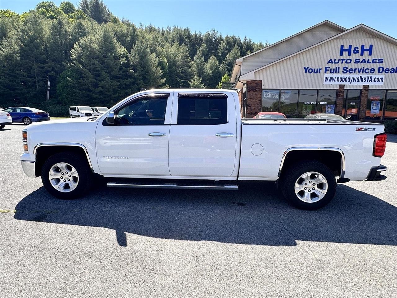 Chevrolet Silverado 1500 4WD Crew Cab 153.0" LT w/2LT 2014