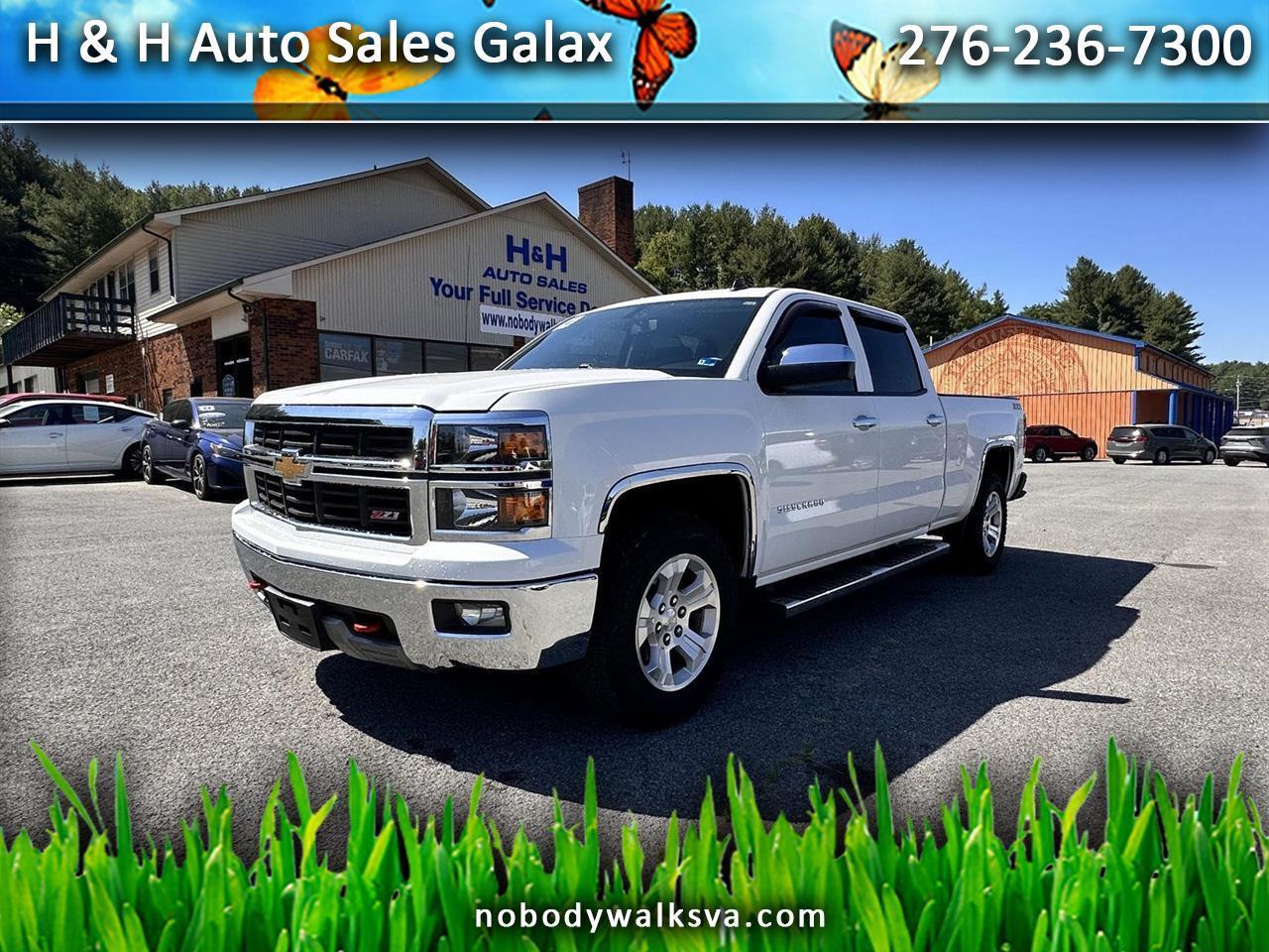 2014 Chevrolet Silverado 1500 4WD Crew Cab 153.0" LT w/2LT