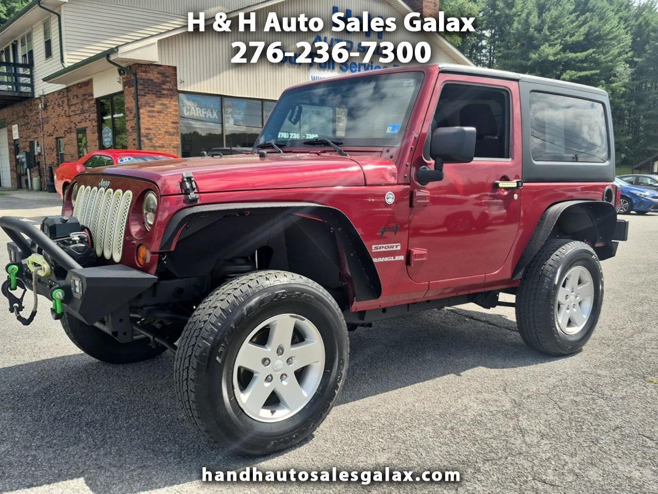 2012 Jeep Wrangler 4WD 2dr Sport