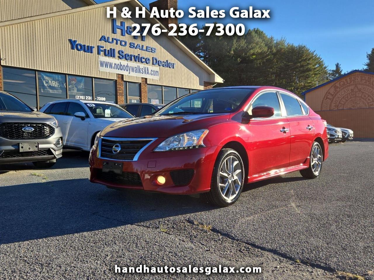 Nissan Sentra 4dr Sdn I4 CVT SR 2014