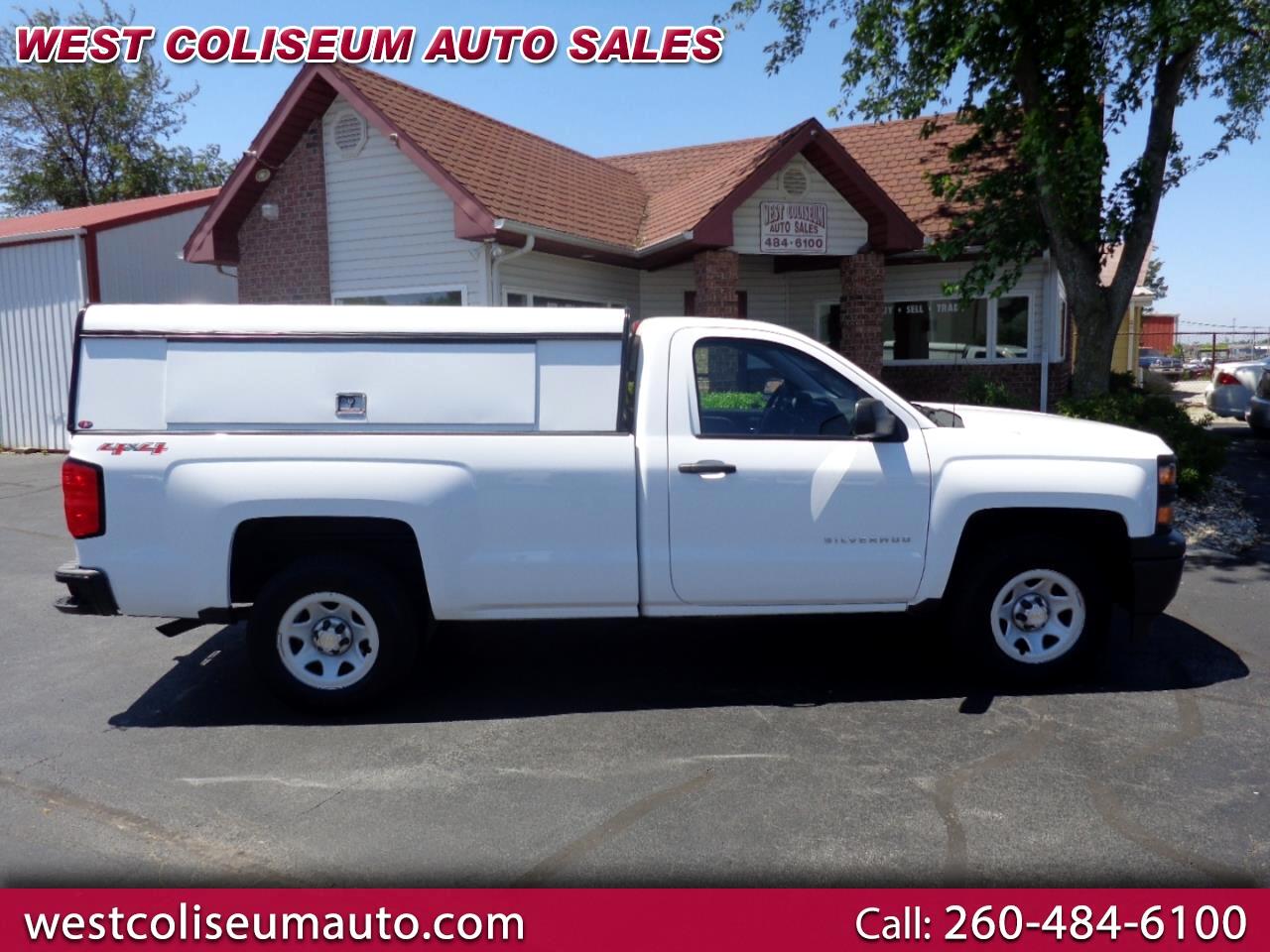Used 2015 Chevrolet Silverado 1500 Work Truck Short Box 4WD for Sale in