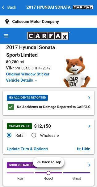Hyundai Sonata Sport 2017