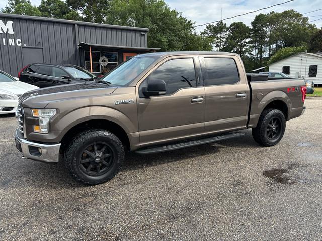 Brown 2017 Ford F-150 Pickup Truck Four-Wheel Drive 6-Speed Automatic