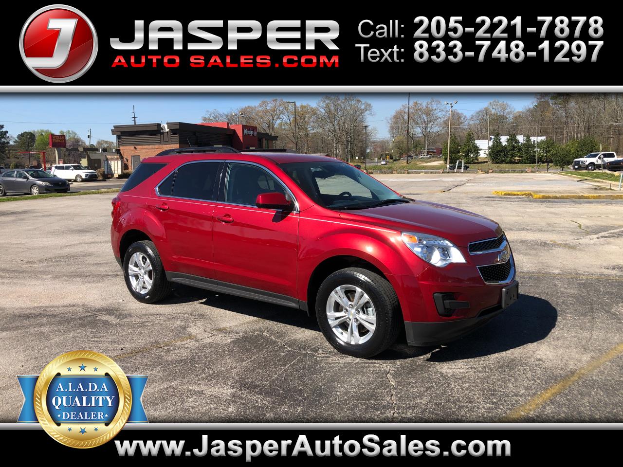 Used 2014 Chevrolet Equinox FWD 4dr LT w/1LT for Sale in Jasper AL 35501 Jasper Auto Sales Select