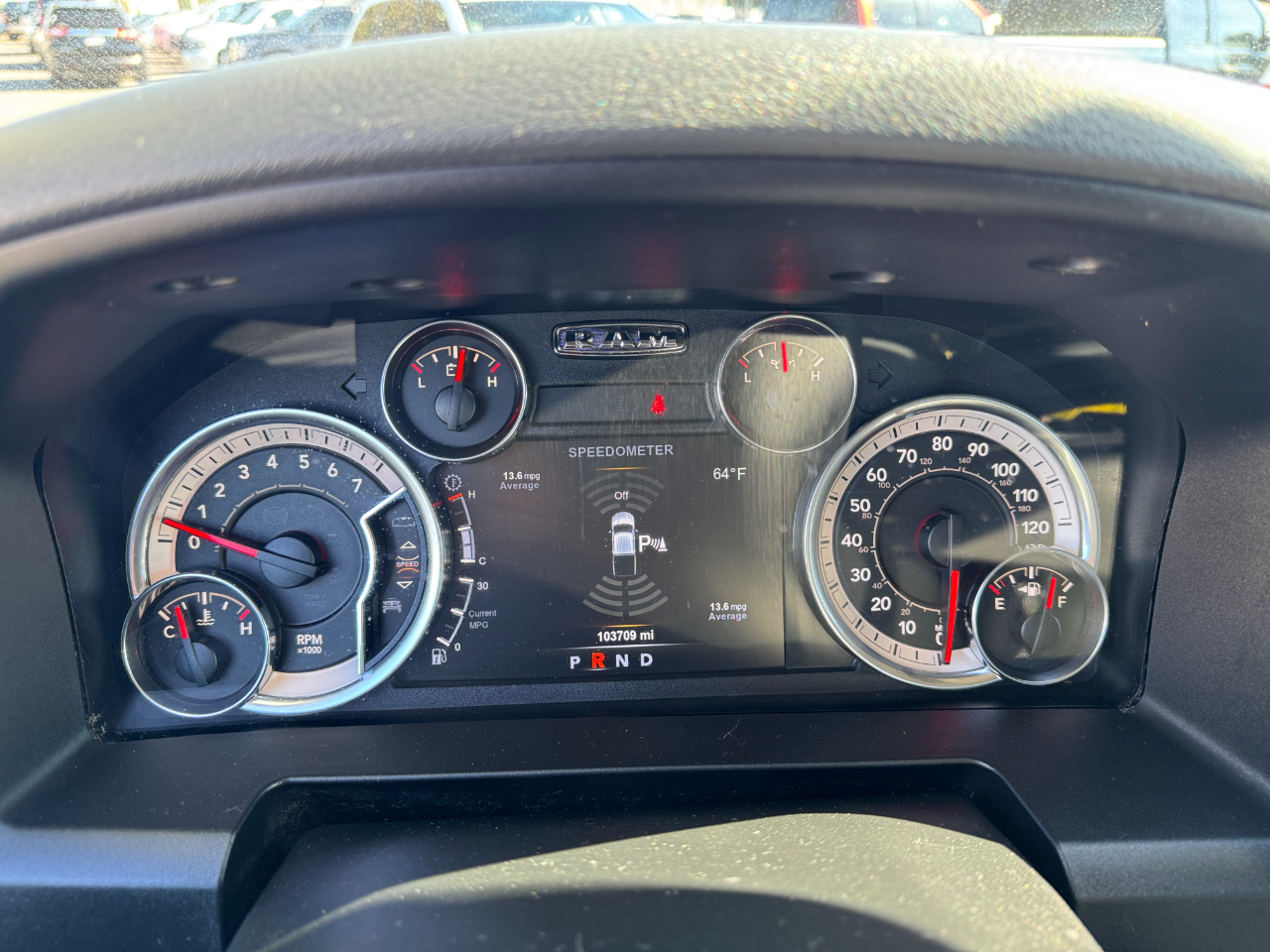 RAM 1500 Big Horn 4x4 Crew Cab 5'7" Box 2017