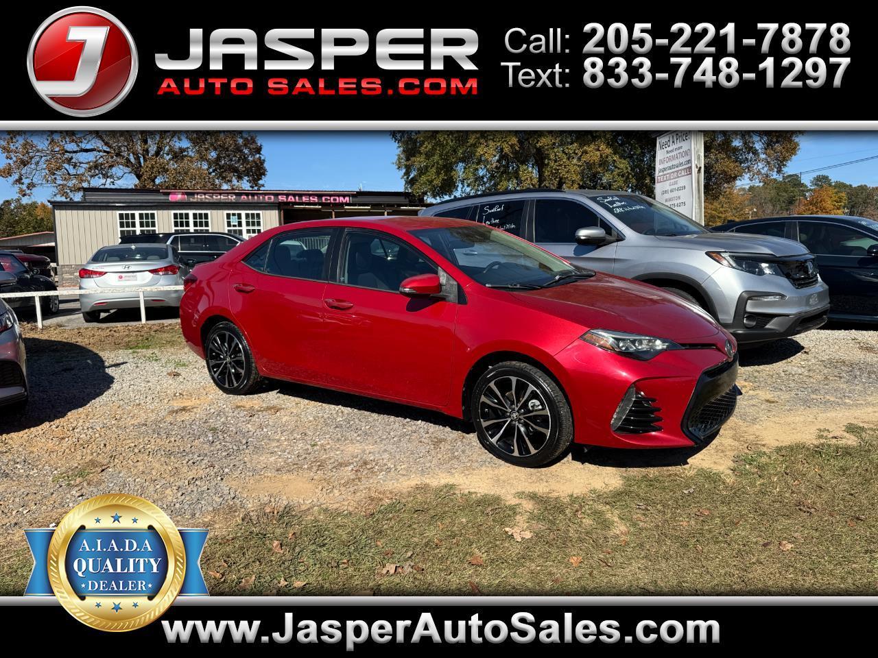 2017 Toyota Corolla SE CVT (Natl)