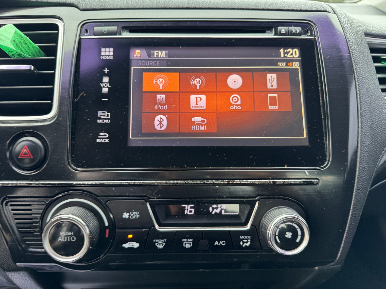 Honda Civic Coupe 2dr CVT EX 2014