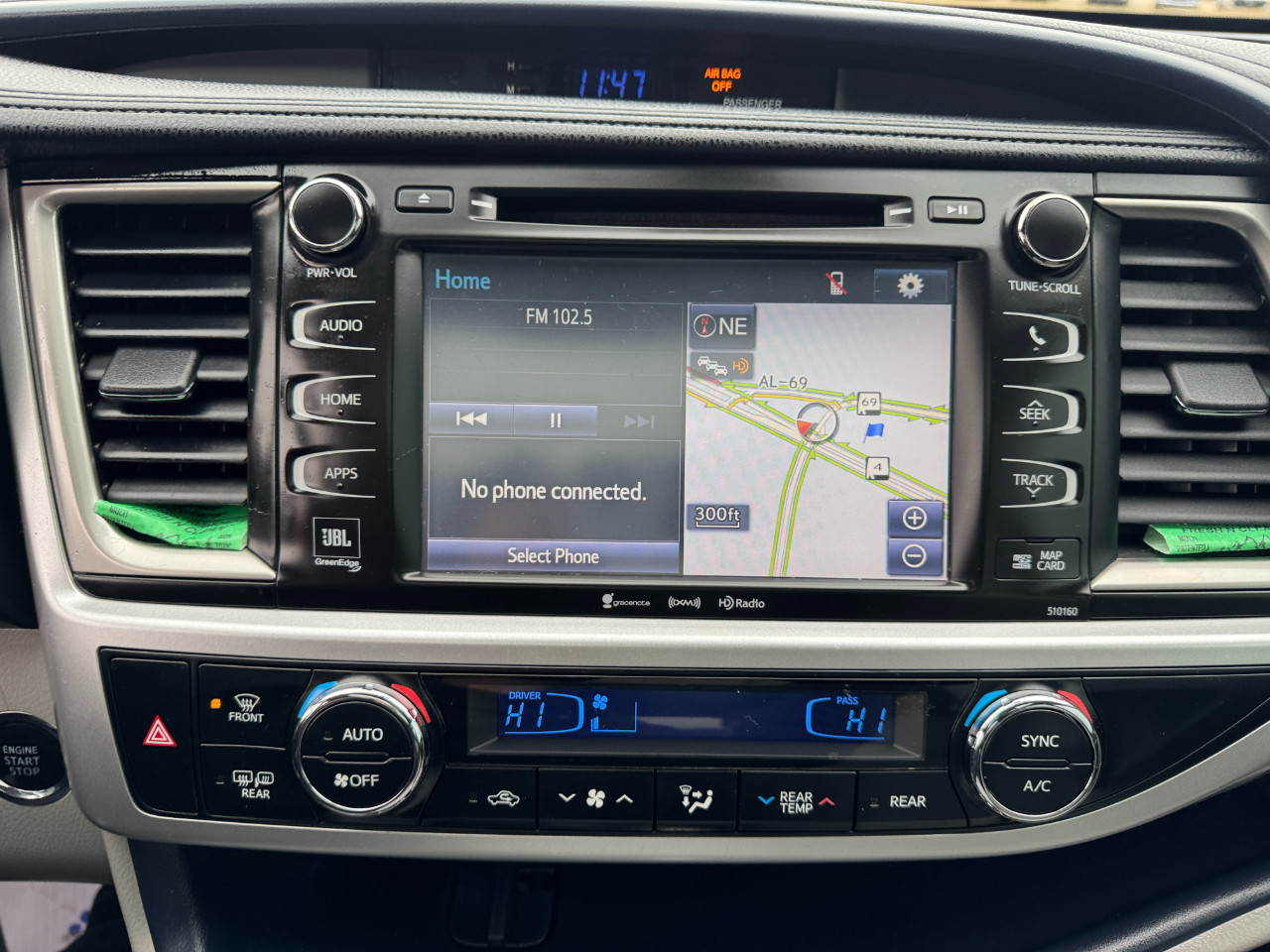 Toyota Highlander FWD 4dr V6 Limited (Natl) 2016