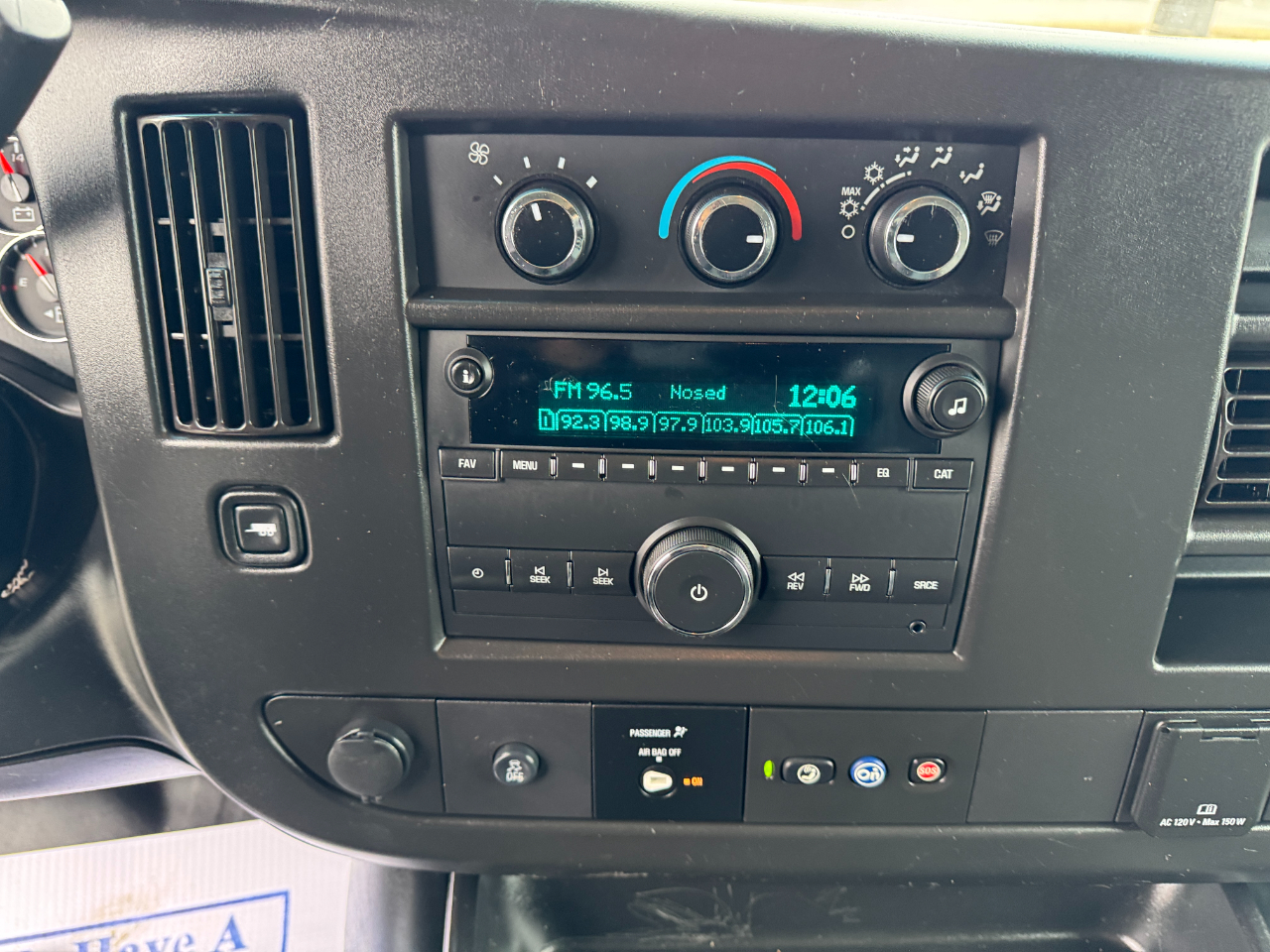 Chevrolet Express Cargo Van RWD 2500 135" 2021