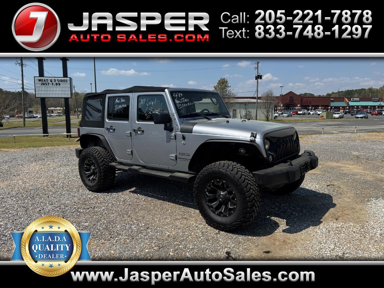 2014 Jeep Wrangler Unlimited 4WD 4dr Sport