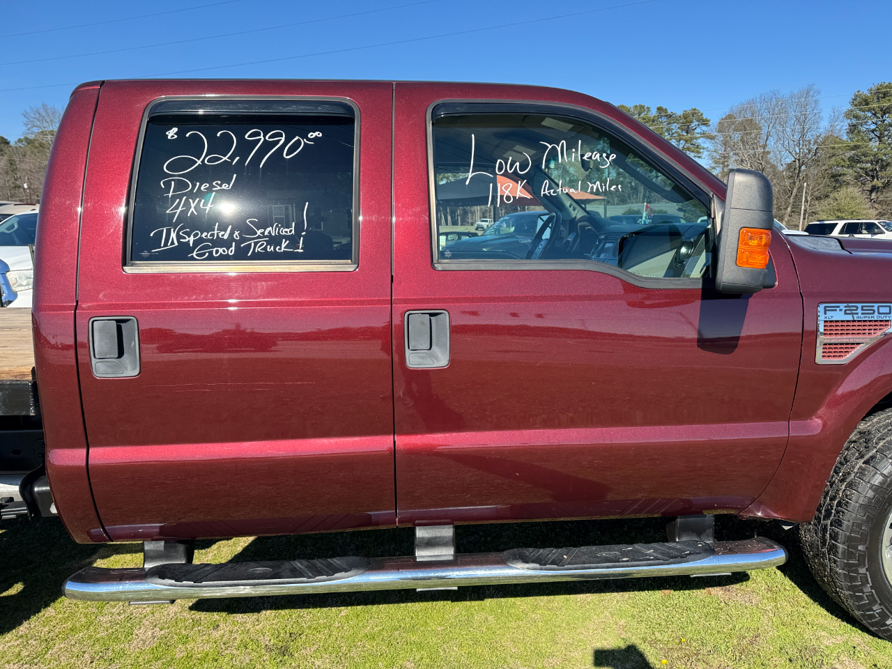 Ford Super Duty F-250 SRW 4WD Crew Cab 156" XLT 2010