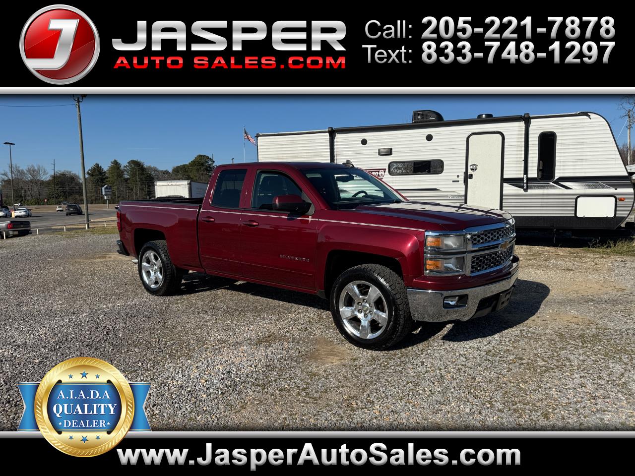 2015 Chevrolet Silverado 1500 4WD Double Cab 143.5" LT w/1LT