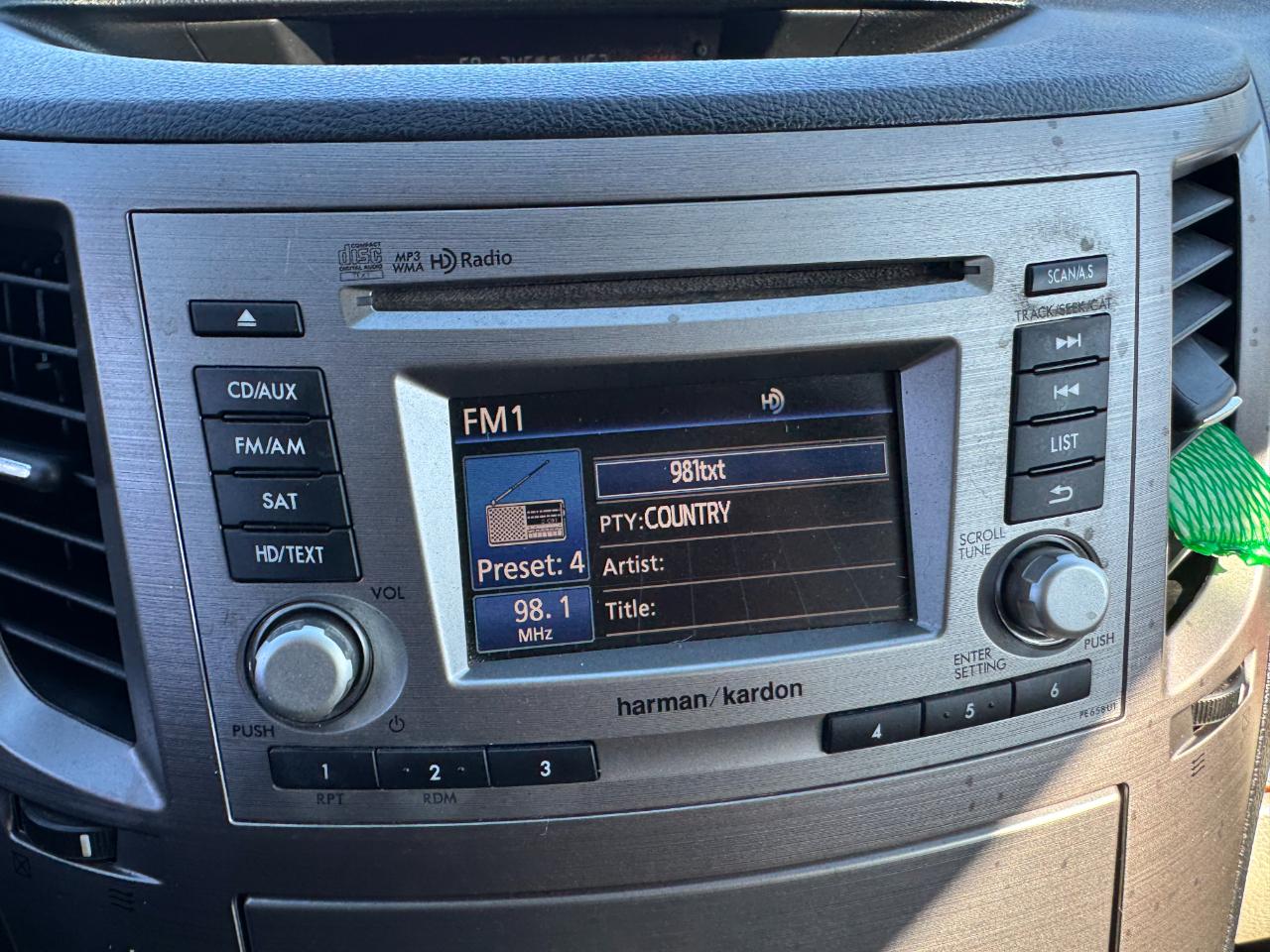 Subaru Outback 4dr Wgn H4 Auto 2.5i Limited 2013